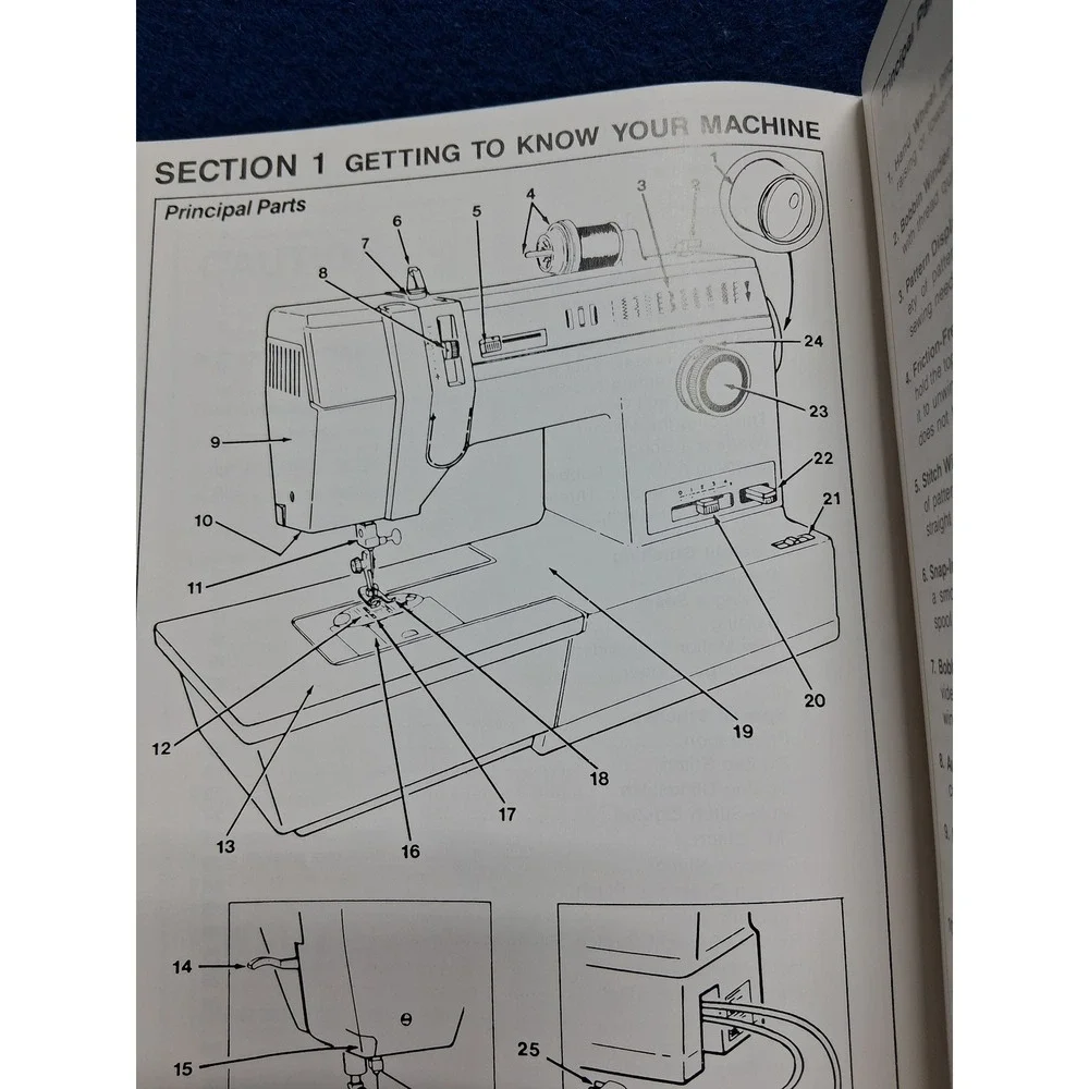 Singer Instruction‎ Manual White 10 and 13 Pattern Sewing Machines 317199001